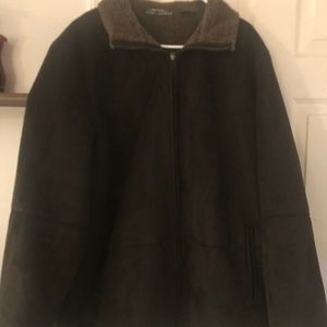 Men’s Weatherproof Faux Suade Jacket